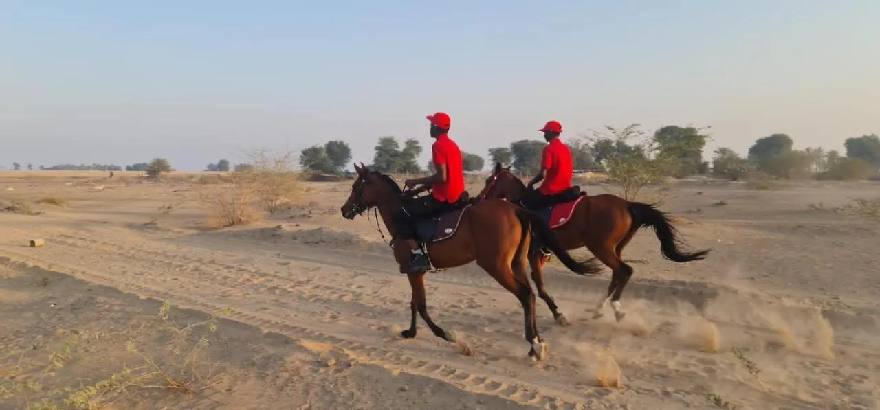Al Bait Resort With Private Swimming Pools -Hrs Stables Al Hamraniyah Farm stay