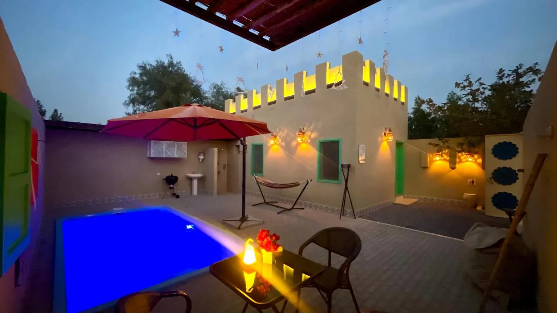 Al Bait Resort With Private Swimming Pools -Hrs Stables Al Hamraniyah